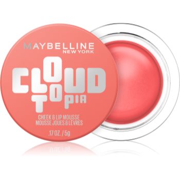 MAYBELLINE NEW YORK CloudTopia blush mat cremos buze si obraz - imagine 2